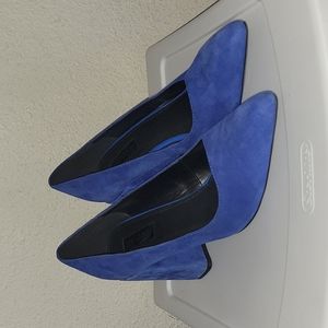 Topshop heel suede shoes